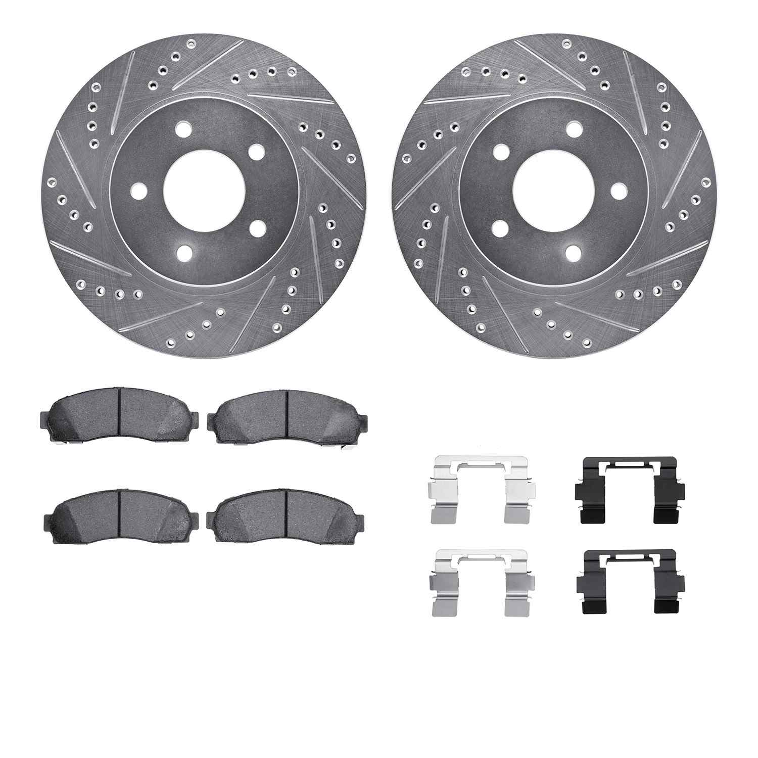 Dynamic Friction Company Disc Brake Kit 7212-47101