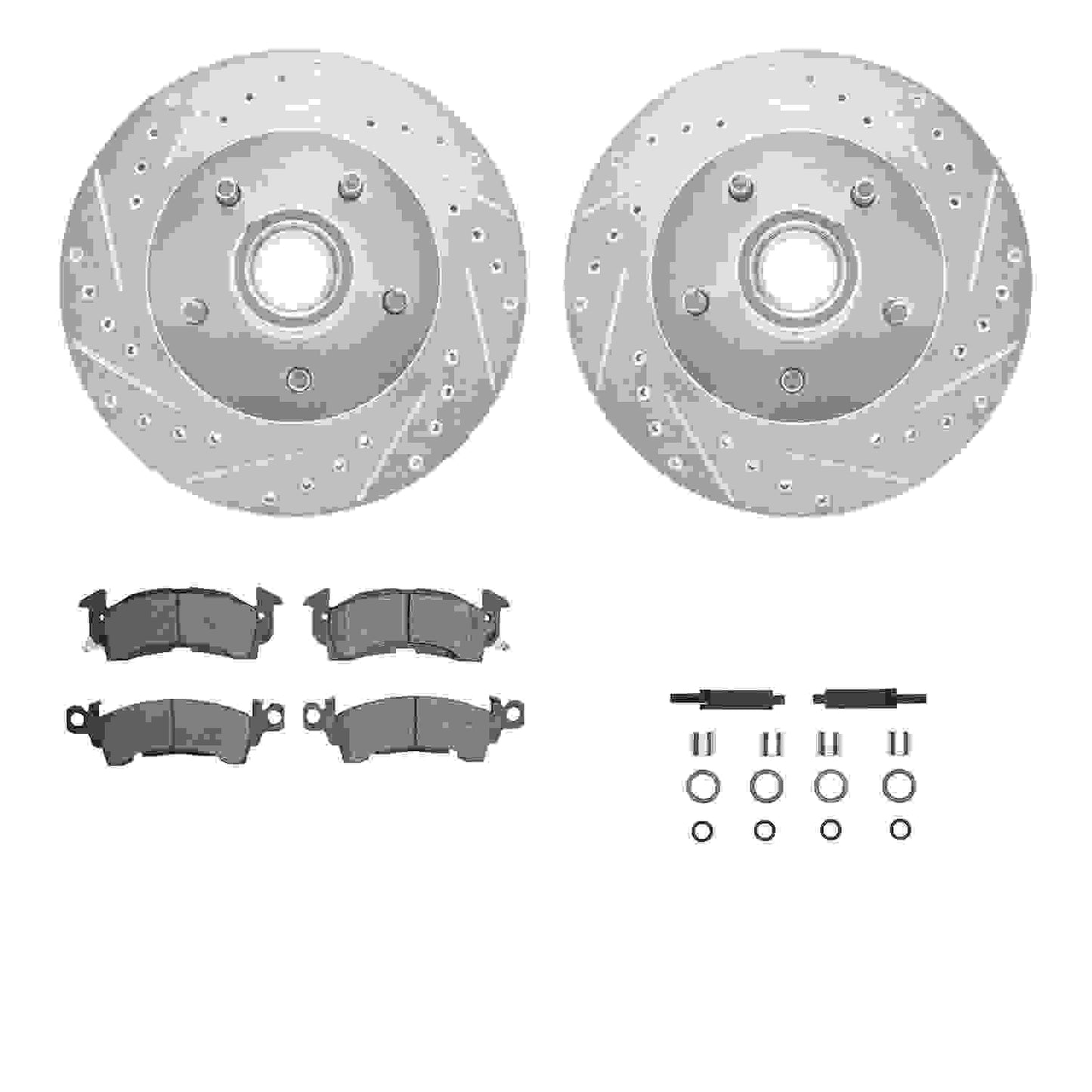 Dynamic Friction Company Disc Brake Kit 7212-47103