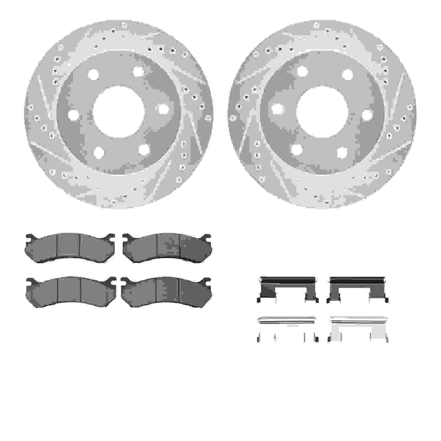 Dynamic Friction Company Disc Brake Kit 7212-48004