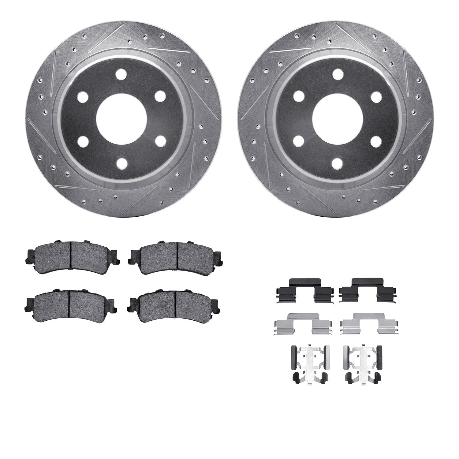 Dynamic Friction Company Disc Brake Kit 7212-48008