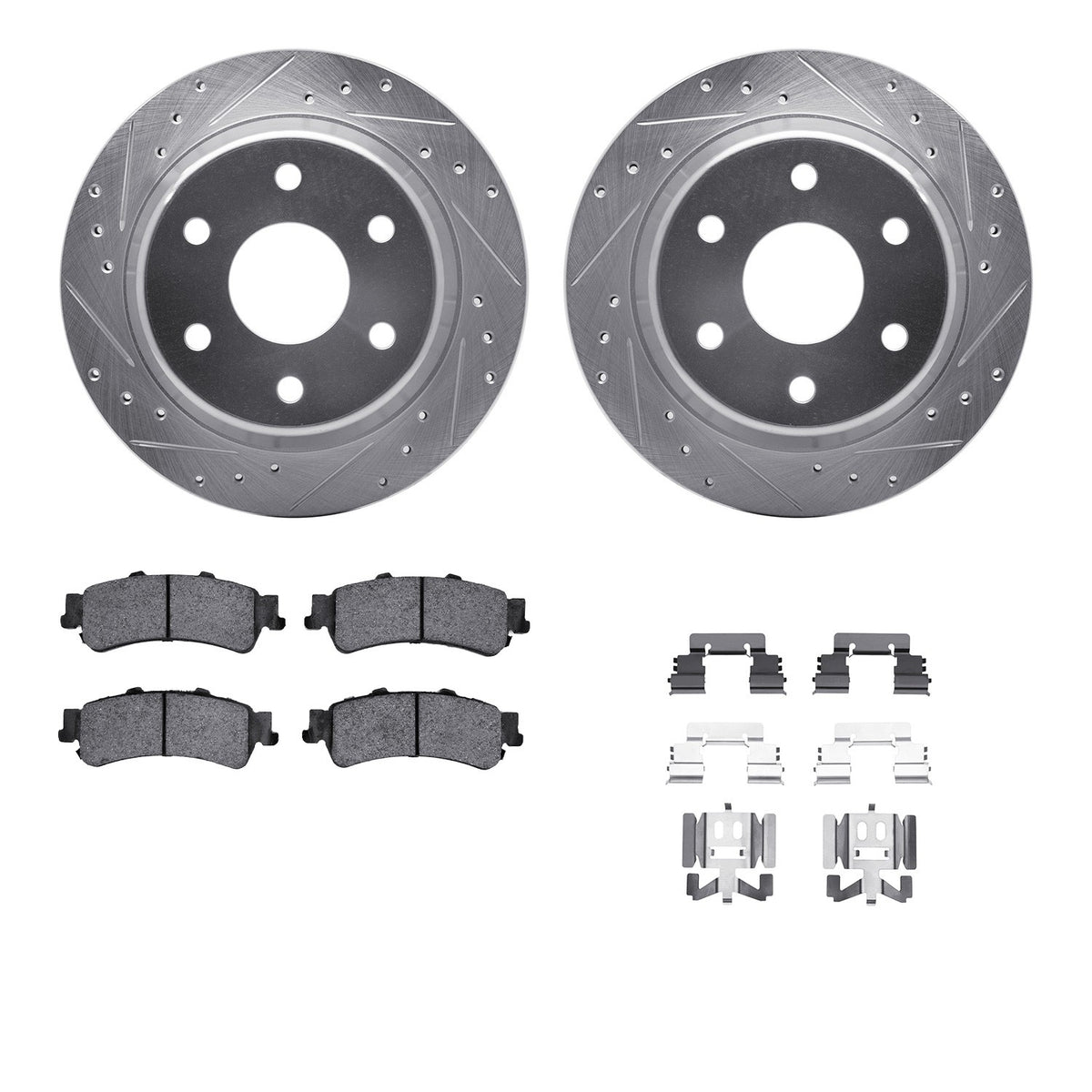 Dynamic Friction Company Disc Brake Kit 7212-48009