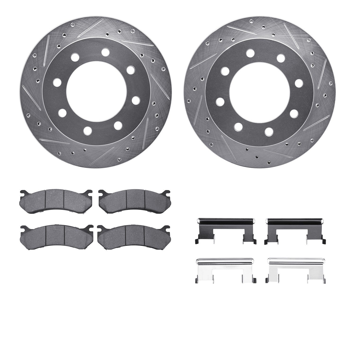 Dynamic Friction Company Disc Brake Kit 7212-48012