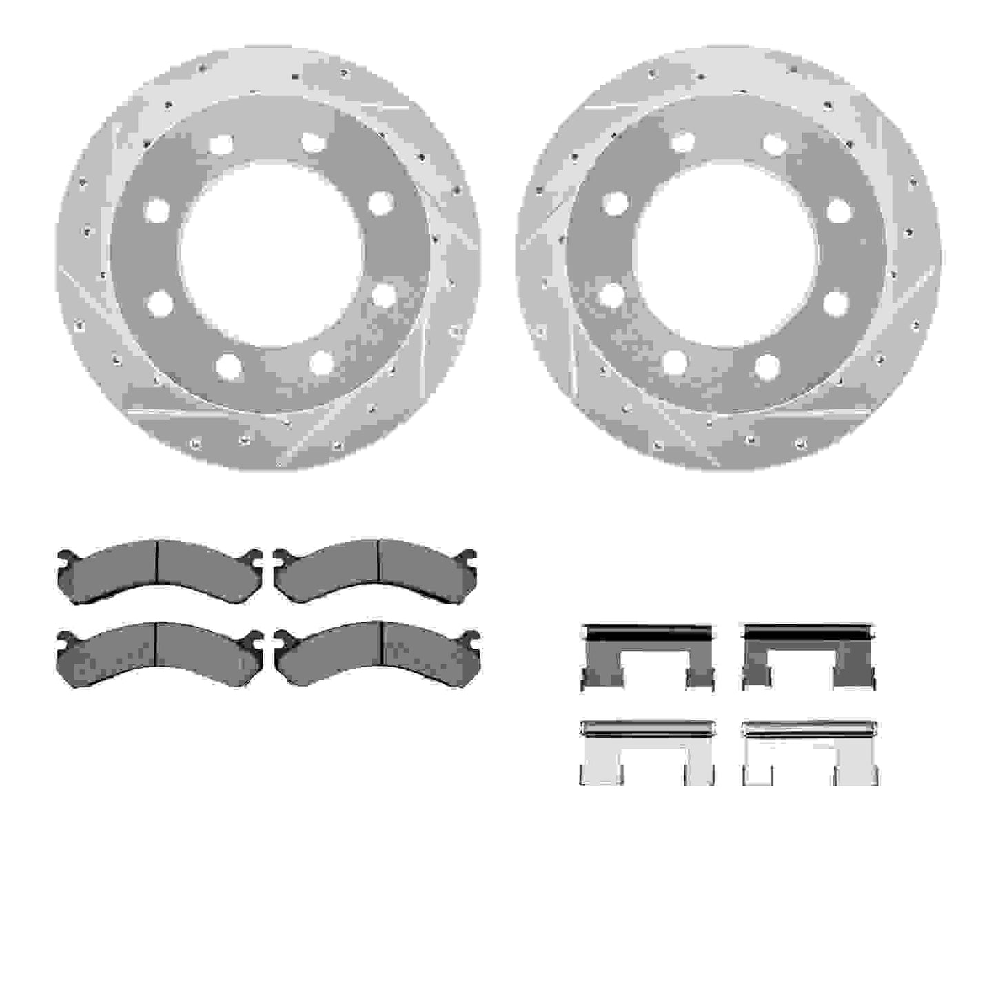 Dynamic Friction Company Disc Brake Kit 7212-48017