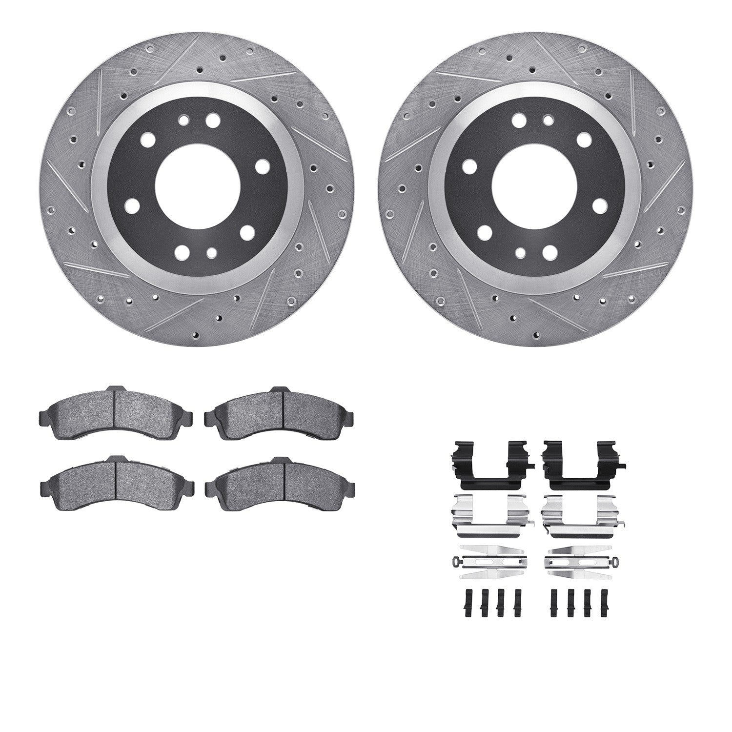 Dynamic Friction Company Disc Brake Kit 7212-48019