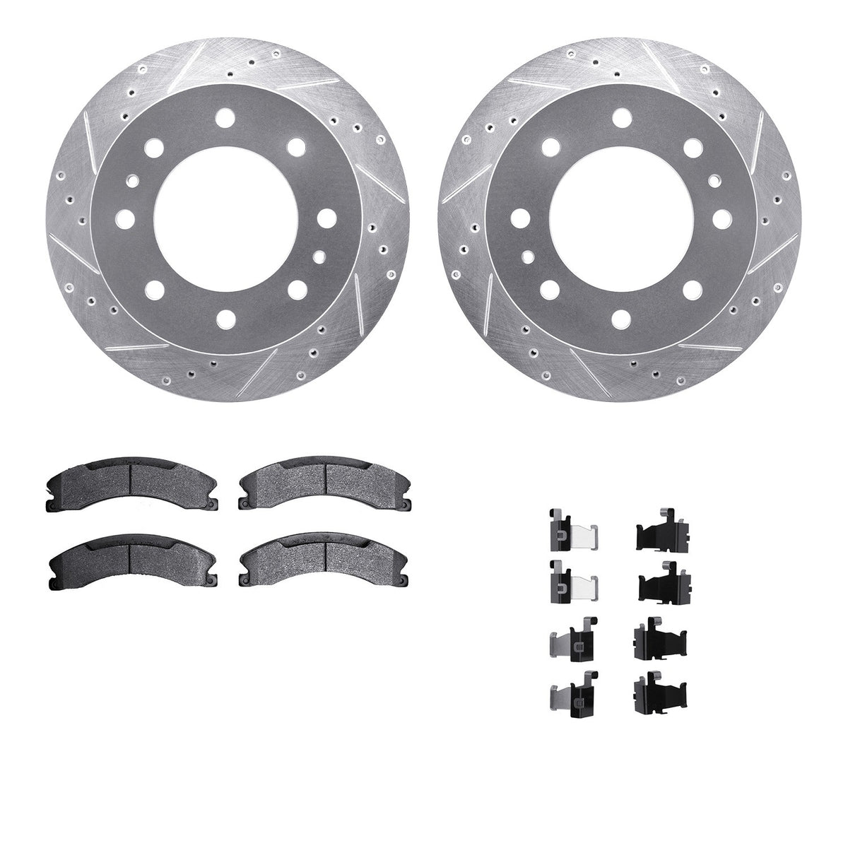Dynamic Friction Company Disc Brake Kit 7212-48031
