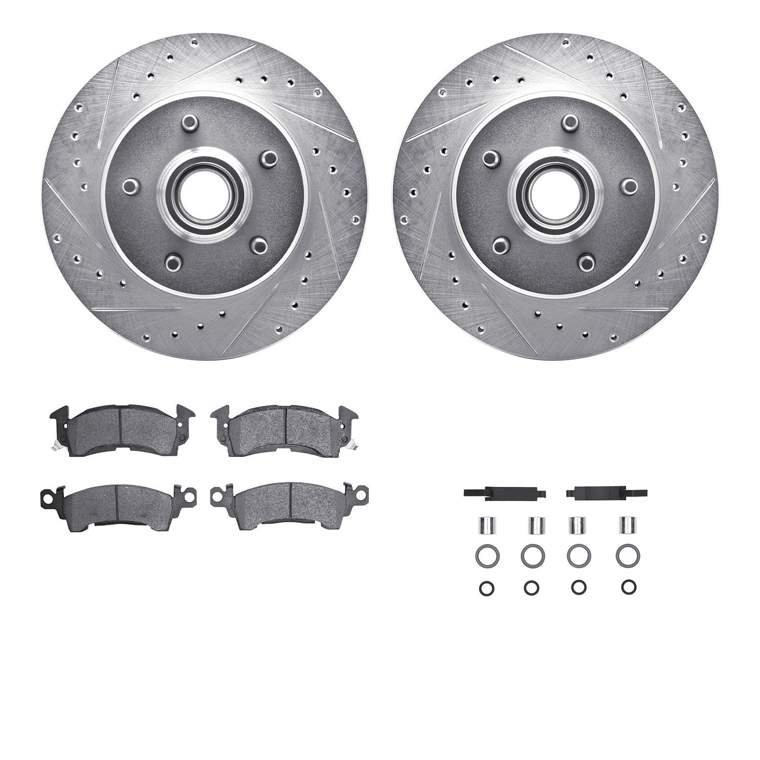 Dynamic Friction Company Disc Brake Kit 7212-48087