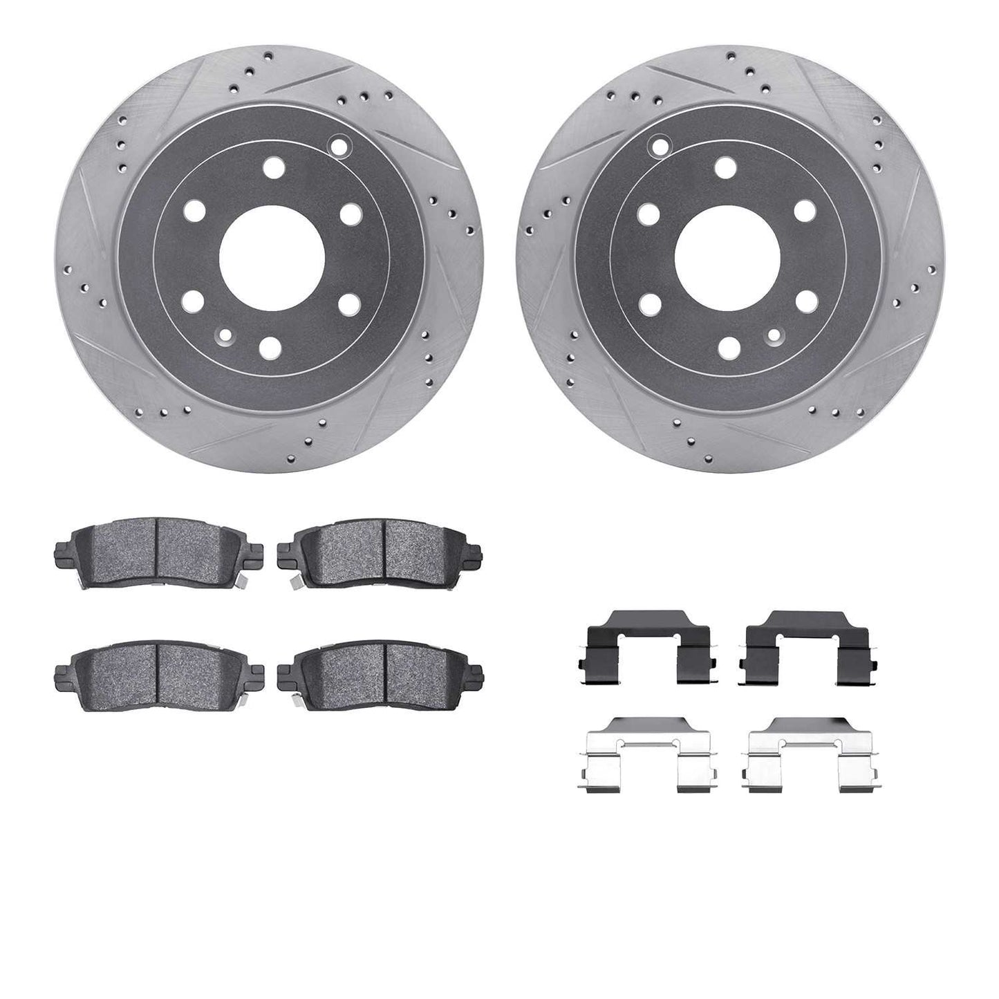 Dynamic Friction Company Disc Brake Kit 7212-48152