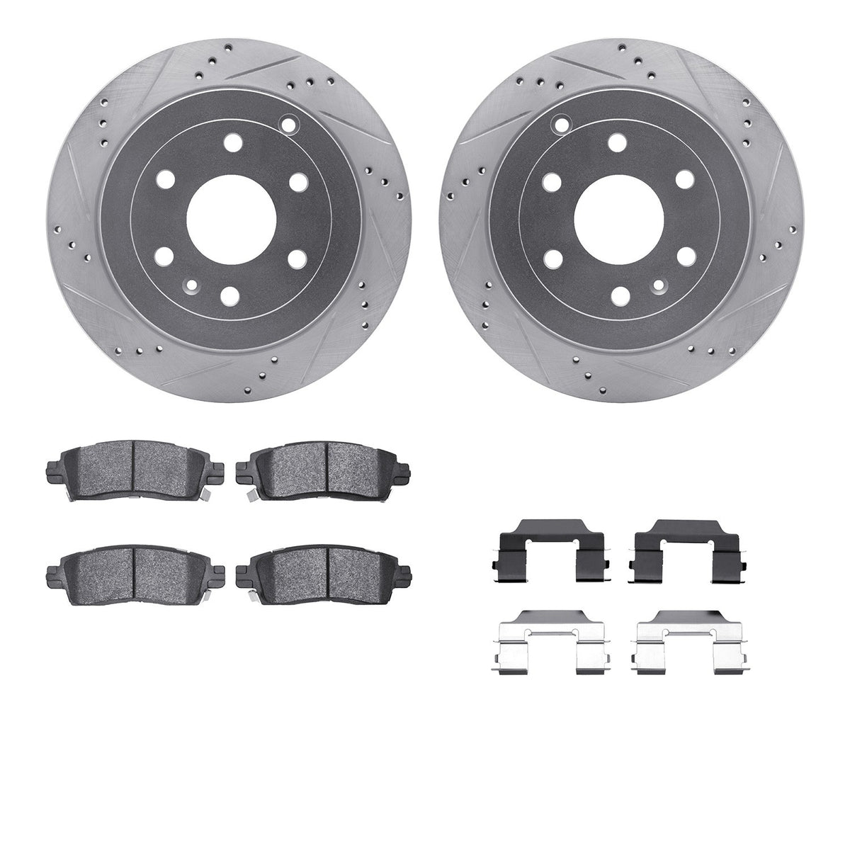 Dynamic Friction Company Disc Brake Kit 7212-48152