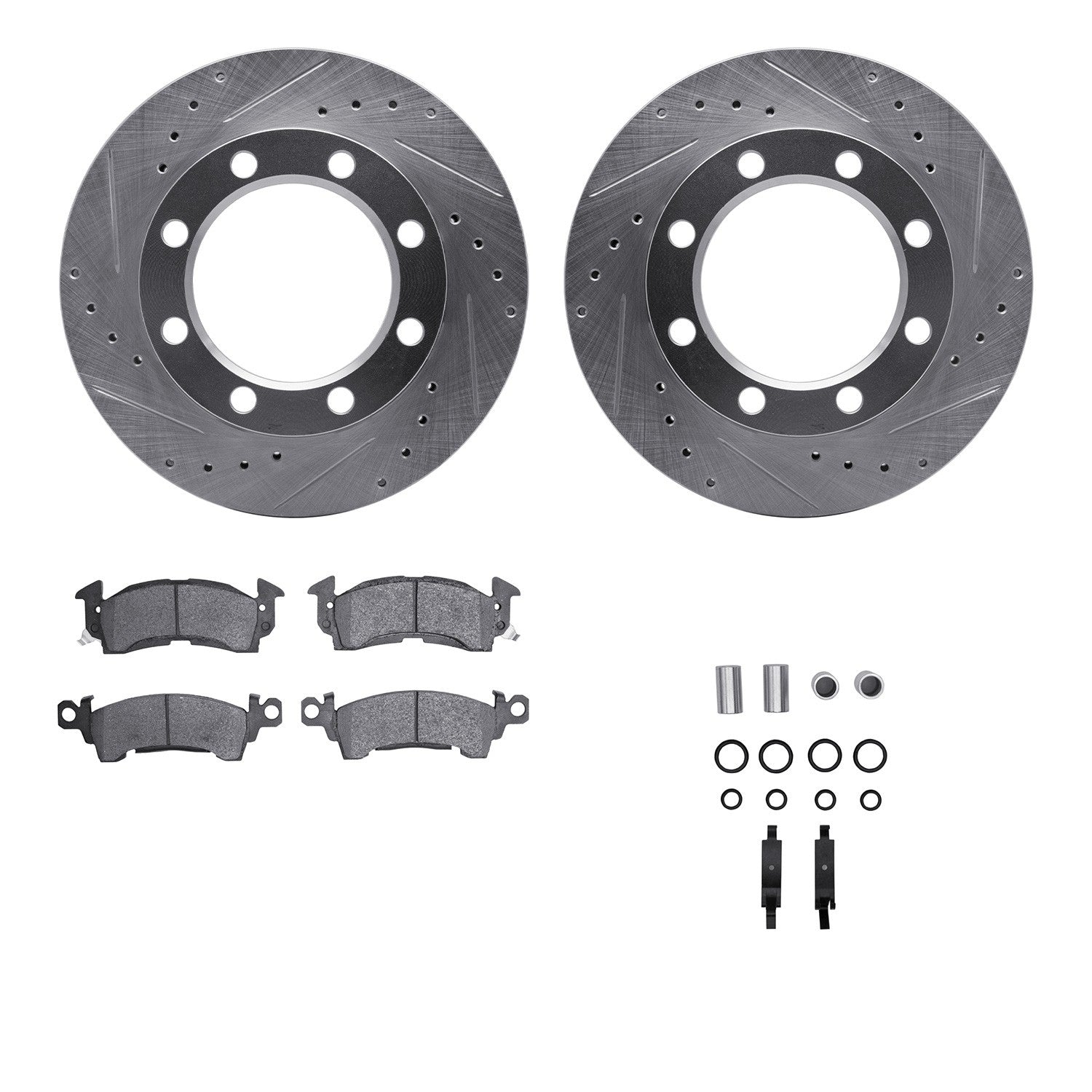 Dynamic Friction Company Disc Brake Kit 7212-48162