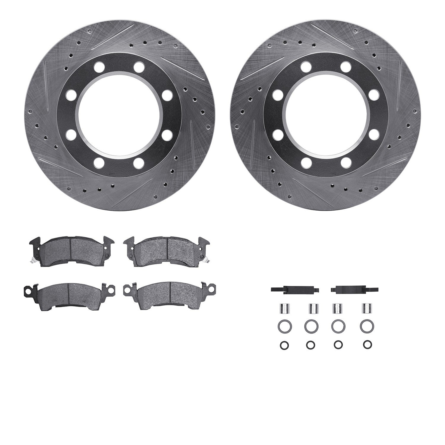 Dynamic Friction Company Disc Brake Kit 7212-48163