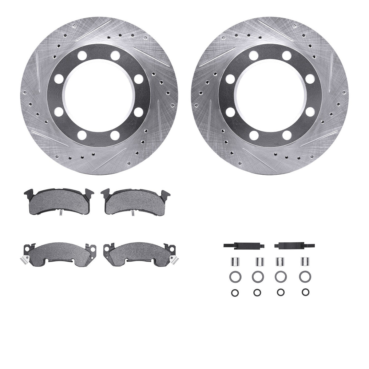 Dynamic Friction Company Disc Brake Kit 7212-48164