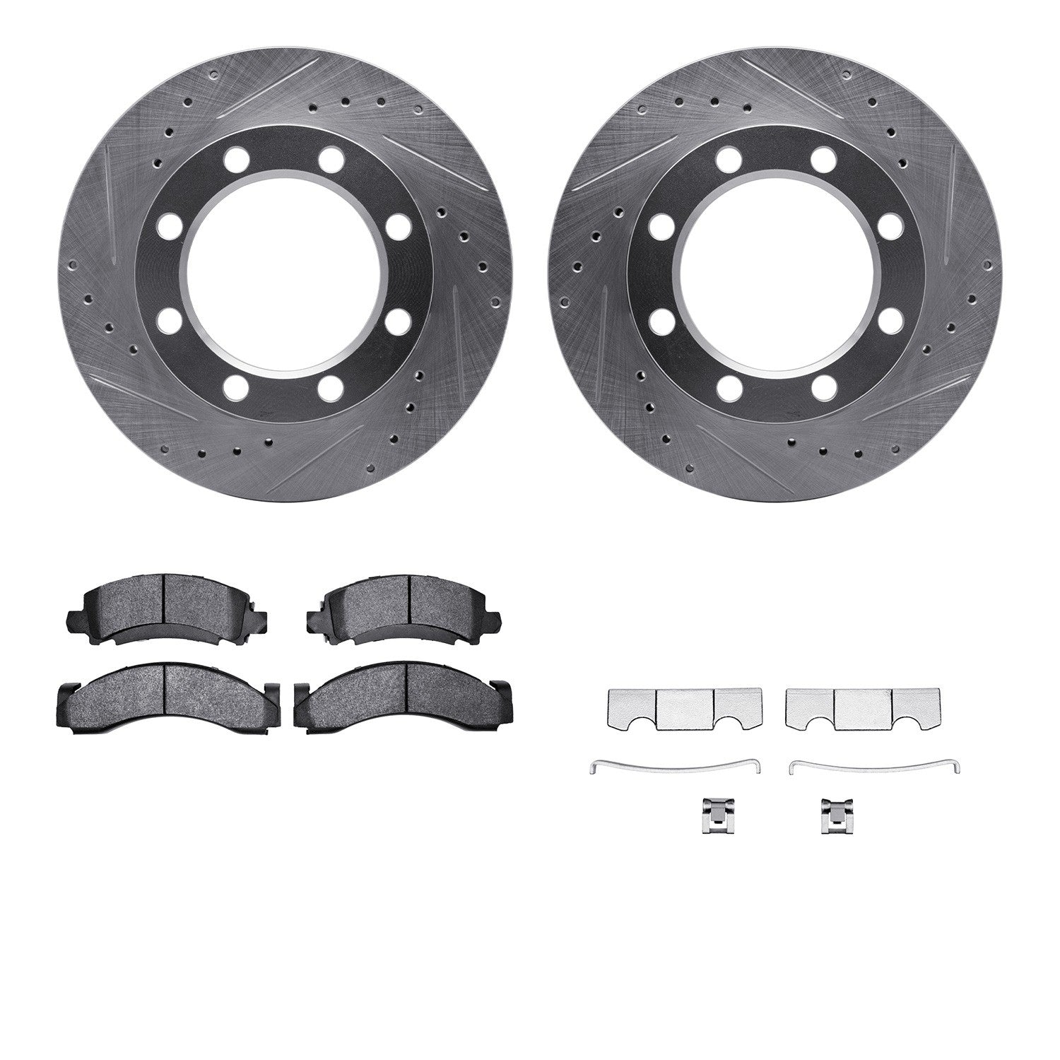 Dynamic Friction Company Disc Brake Kit 7212-48165