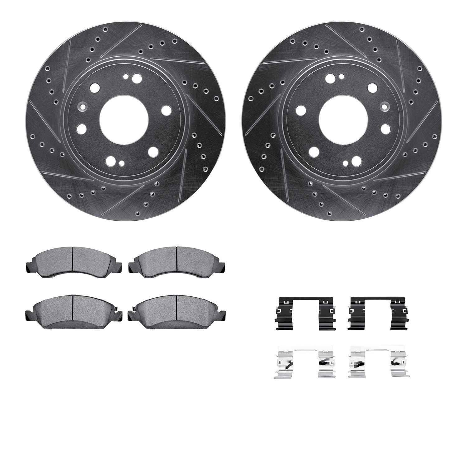 Dynamic Friction Company Disc Brake Kit 7212-48172