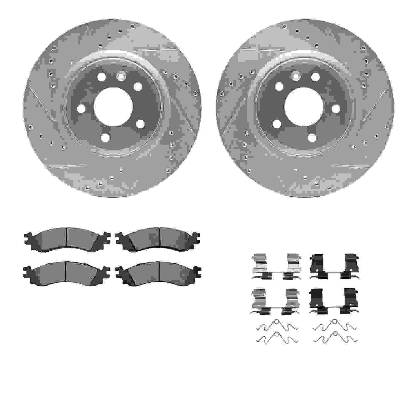 Dynamic Friction Company Disc Brake Kit 7212-54001