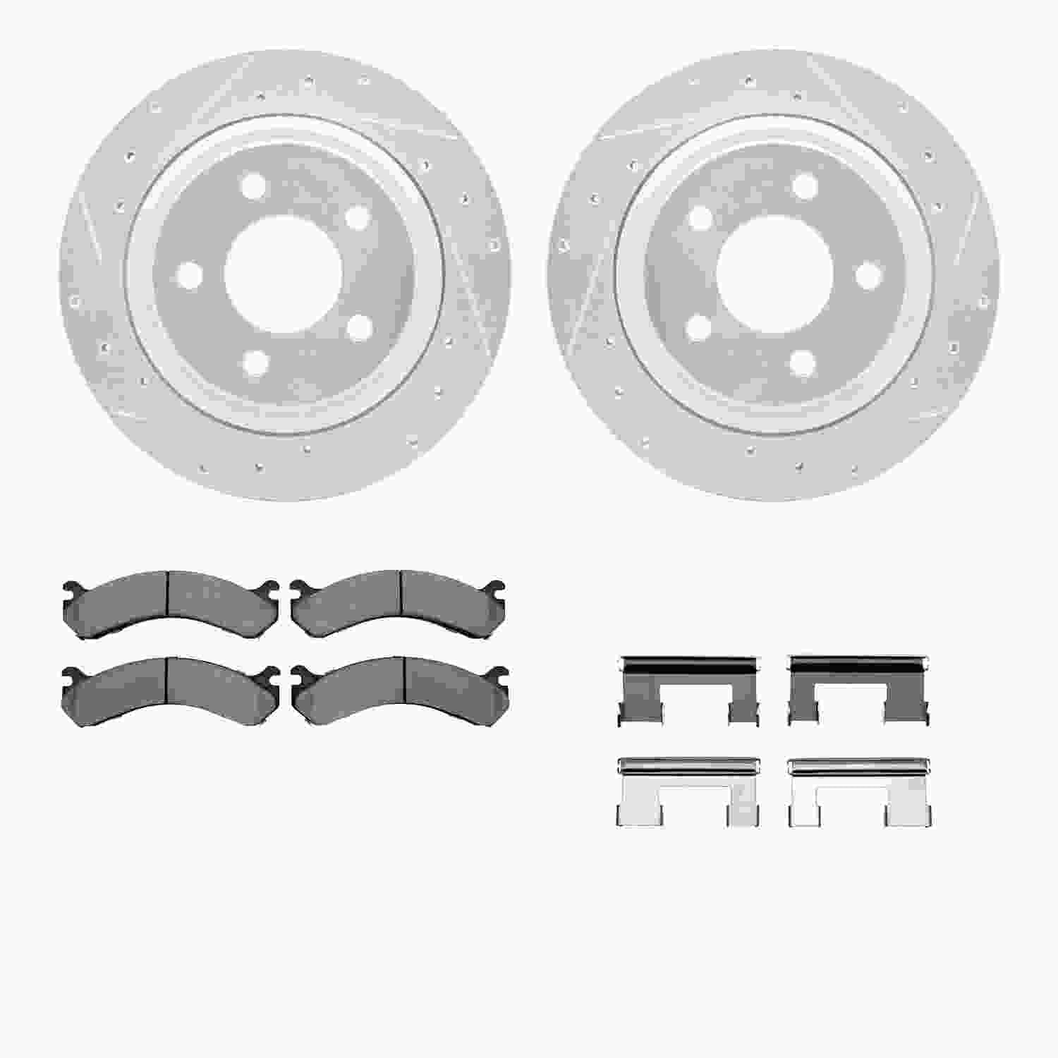 Dynamic Friction Company Disc Brake Kit 7212-54003