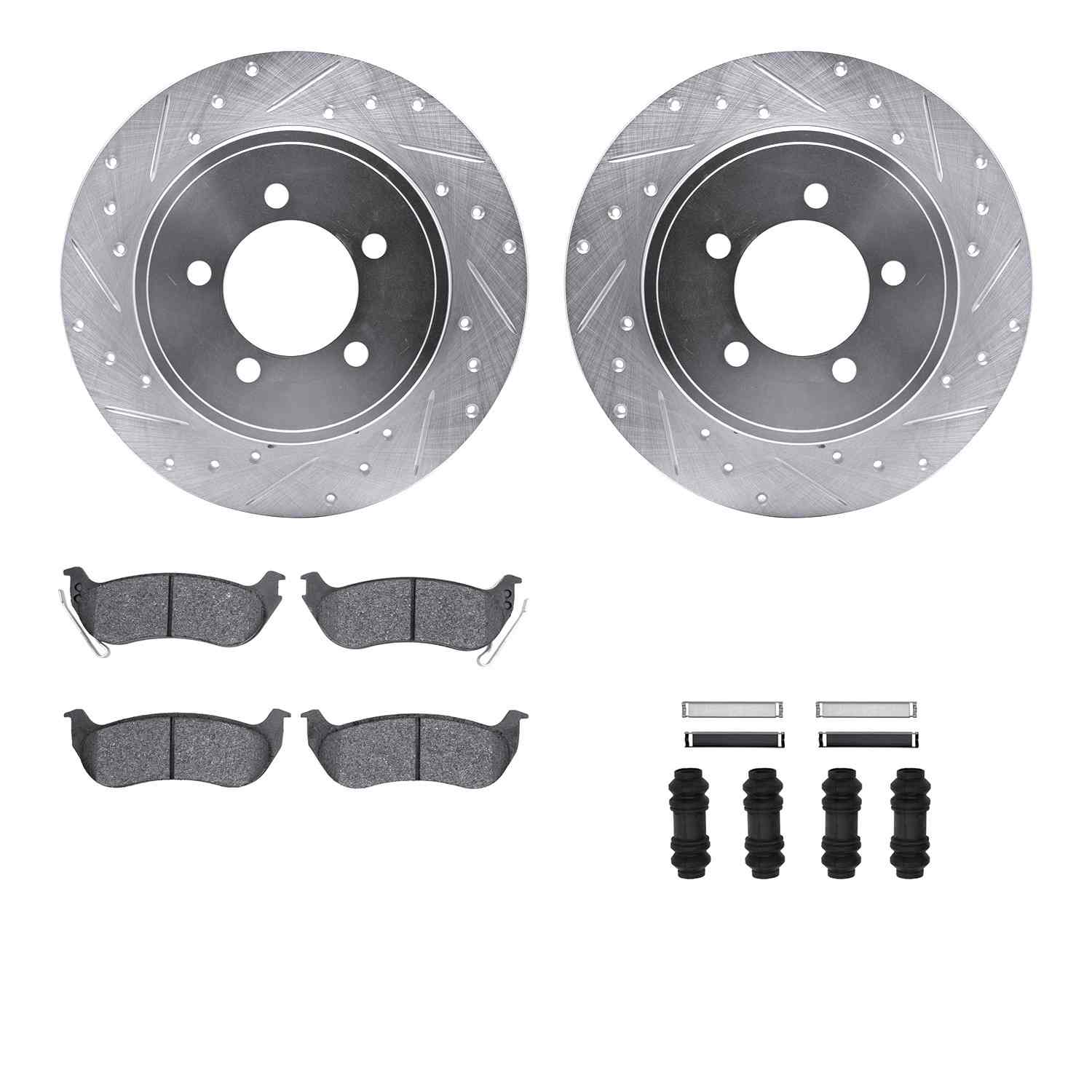 Dynamic Friction Company Disc Brake Kit 7212-54007