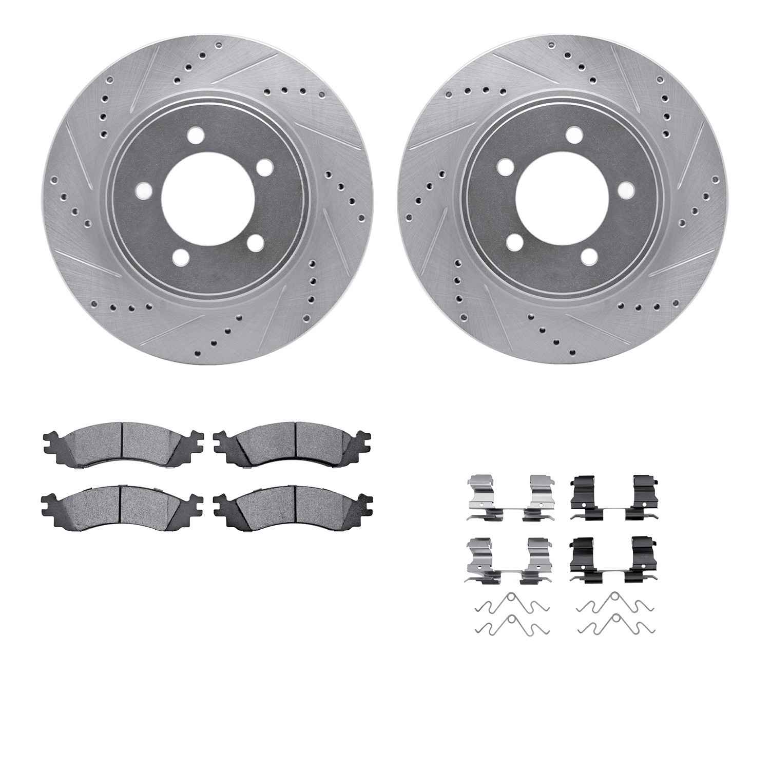 Dynamic Friction Company Disc Brake Kit 7212-54008