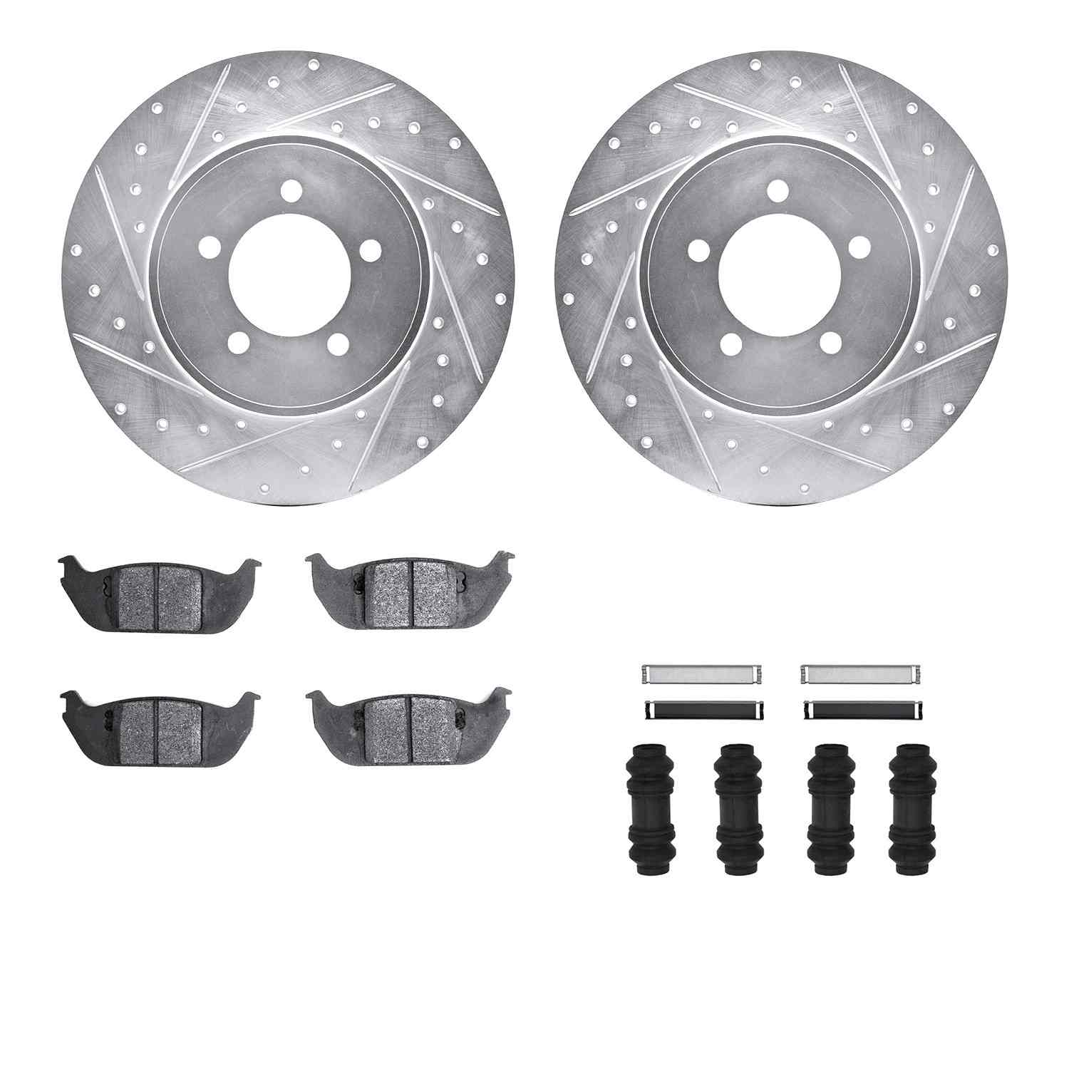 Dynamic Friction Company Disc Brake Kit 7212-55015