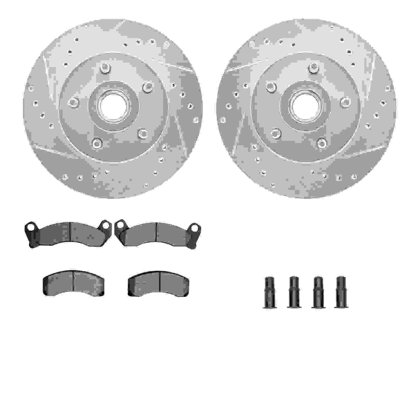 Dynamic Friction Company Disc Brake Kit 7212-56012