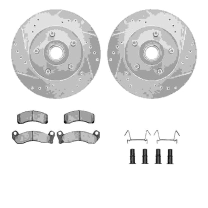 Dynamic Friction Company Disc Brake Kit 7212-56014