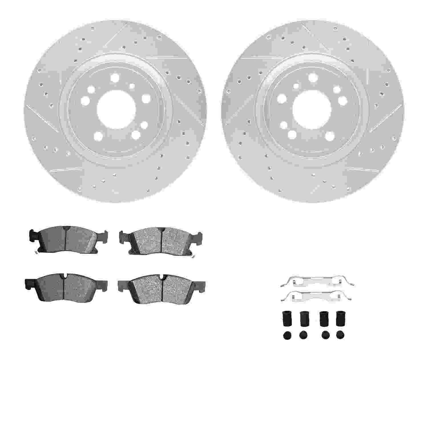 Dynamic Friction Company Disc Brake Kit 7212-63002