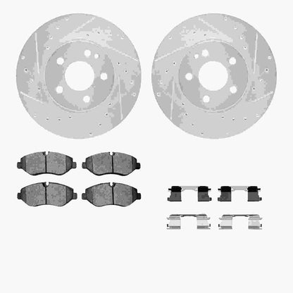 Dynamic Friction Company Disc Brake Kit 7212-63234