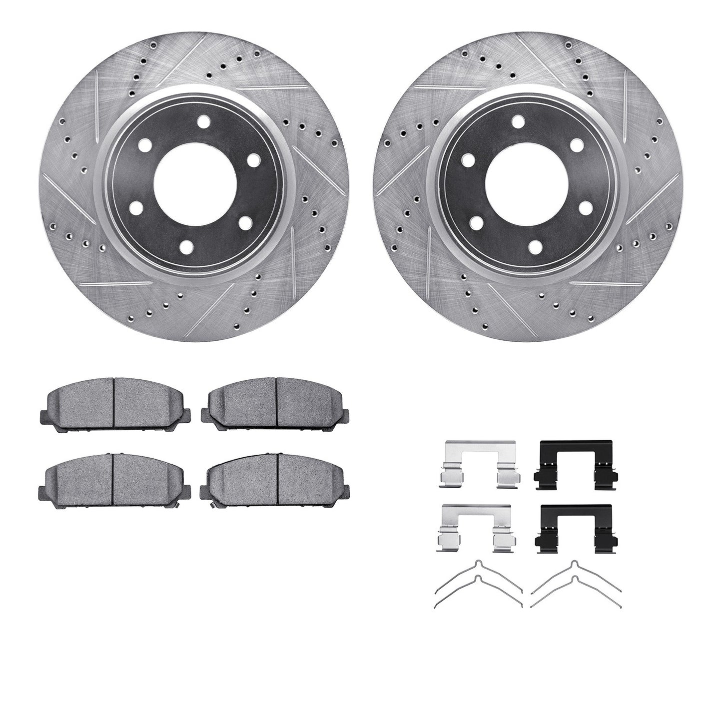 Dynamic Friction Company Disc Brake Kit 7212-67002