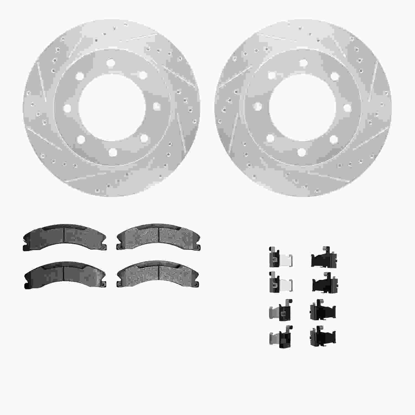 Dynamic Friction Company Disc Brake Kit 7212-67004