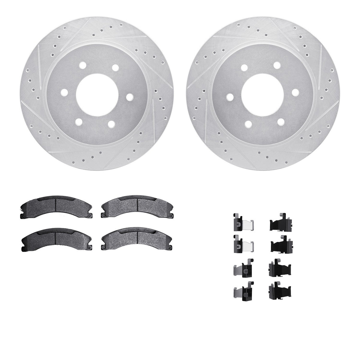 Dynamic Friction Company Disc Brake Kit 7212-67005