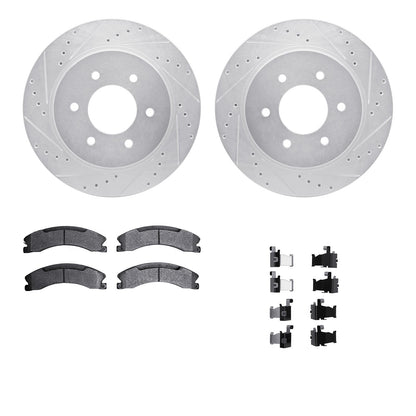 Dynamic Friction Company Disc Brake Kit 7212-67005