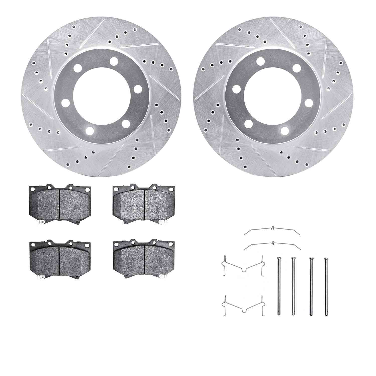 Dynamic Friction Company Disc Brake Kit 7212-76001