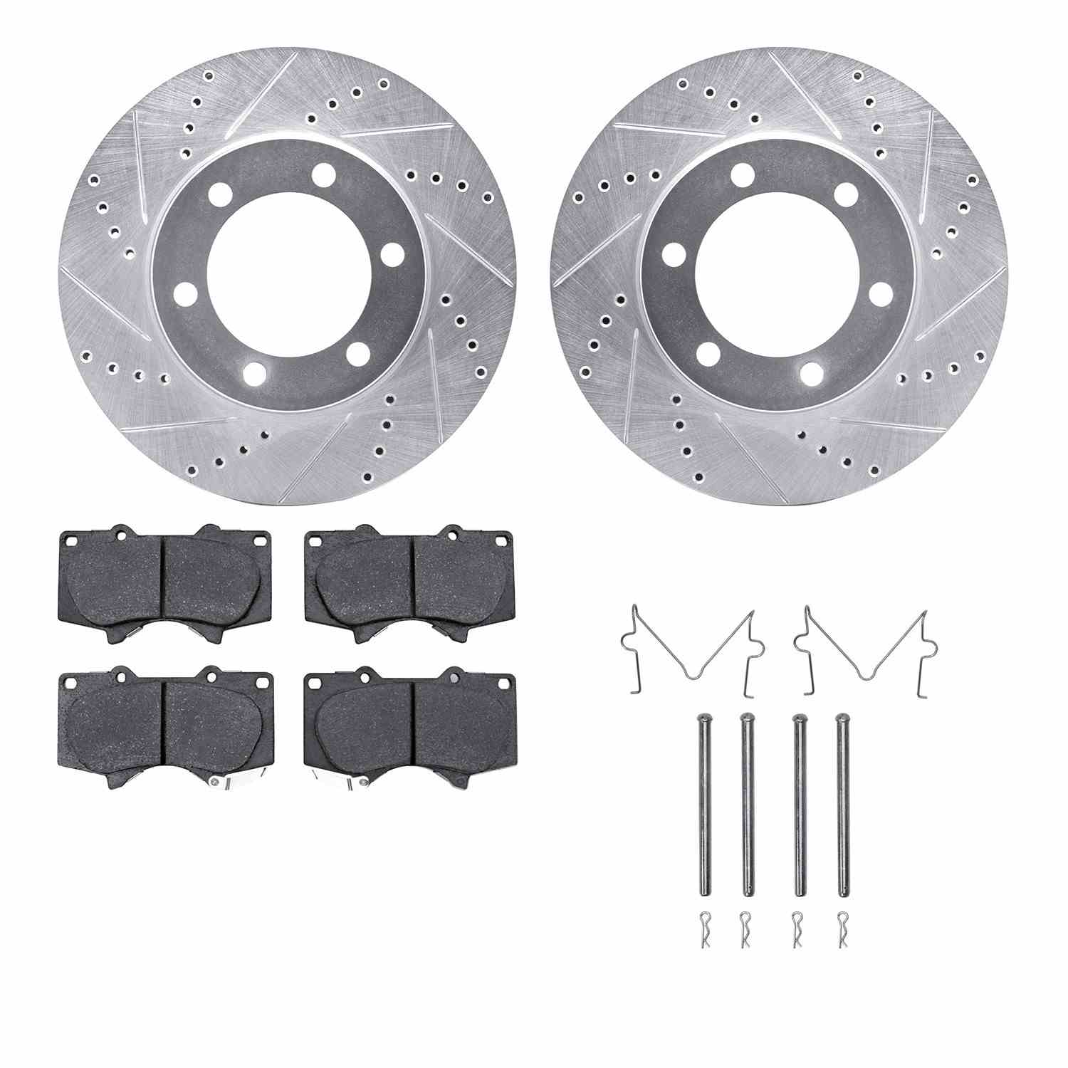 Dynamic Friction Company Disc Brake Kit 7212-76002