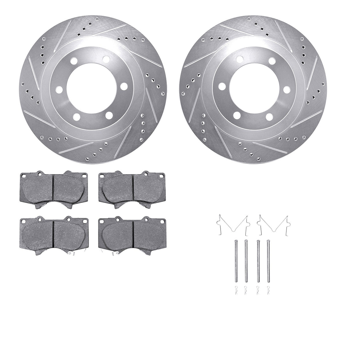 Dynamic Friction Company Disc Brake Kit 7212-76003