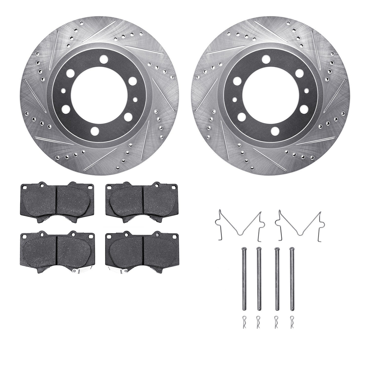 Dynamic Friction Company Disc Brake Kit 7212-76004