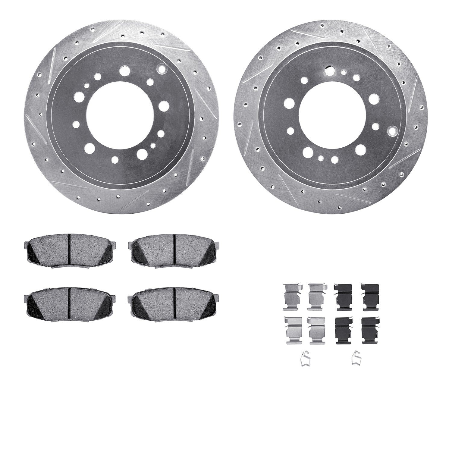 Dynamic Friction Company Disc Brake Kit 7212-76006