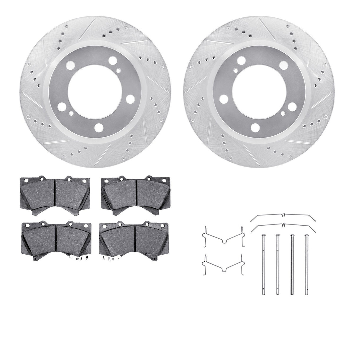 Dynamic Friction Company Disc Brake Kit 7212-76007