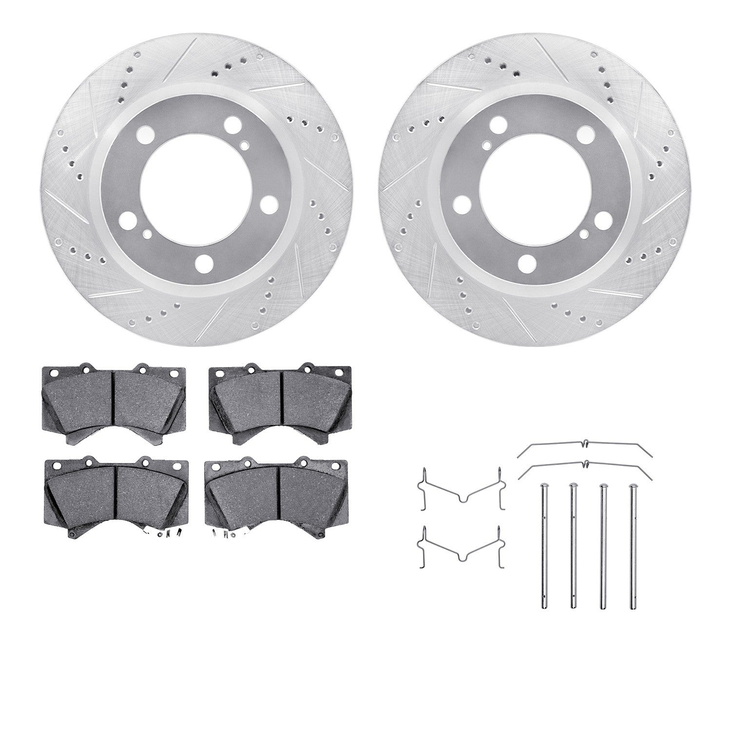 Dynamic Friction Company Disc Brake Kit 7212-76007