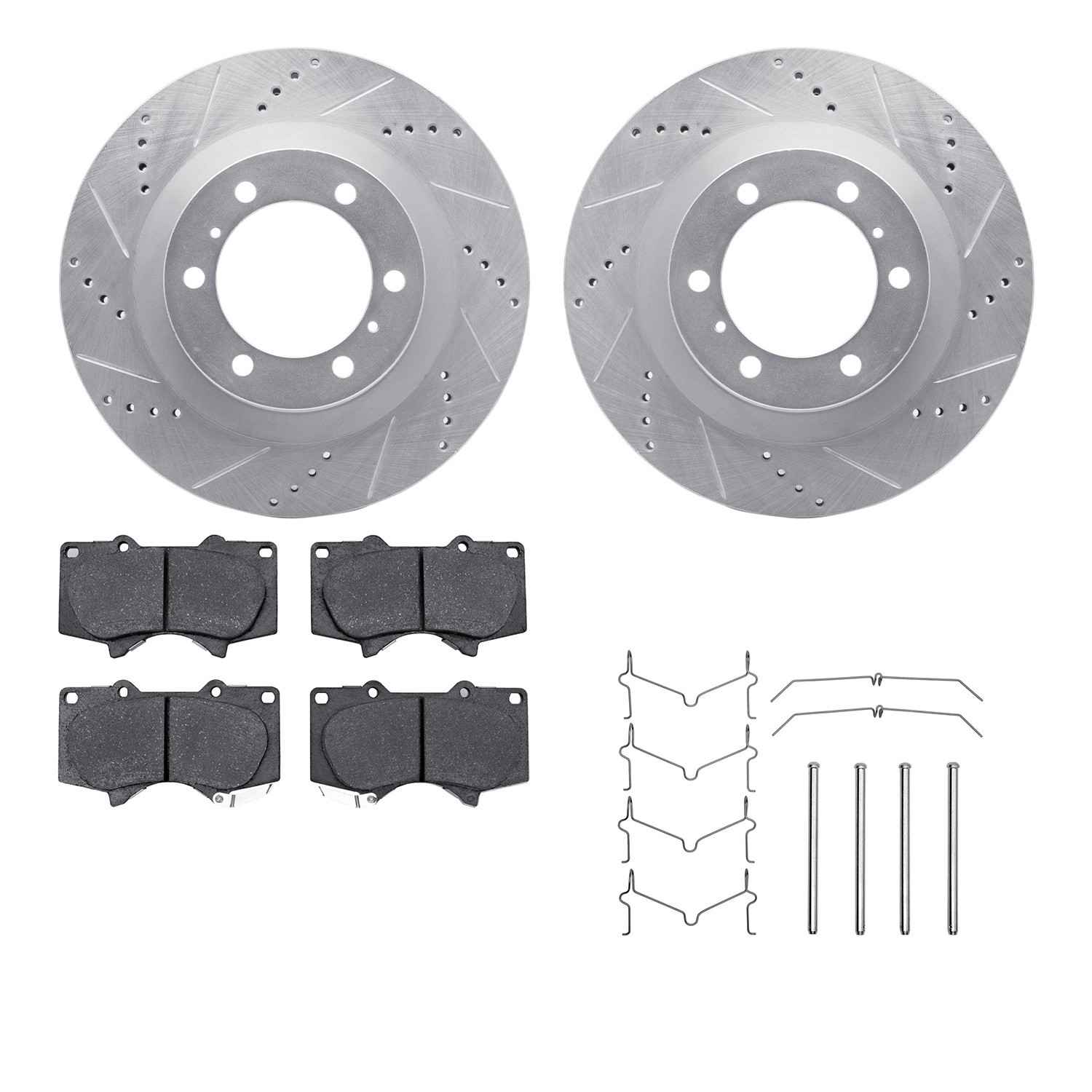 Dynamic Friction Company Disc Brake Kit 7212-76008