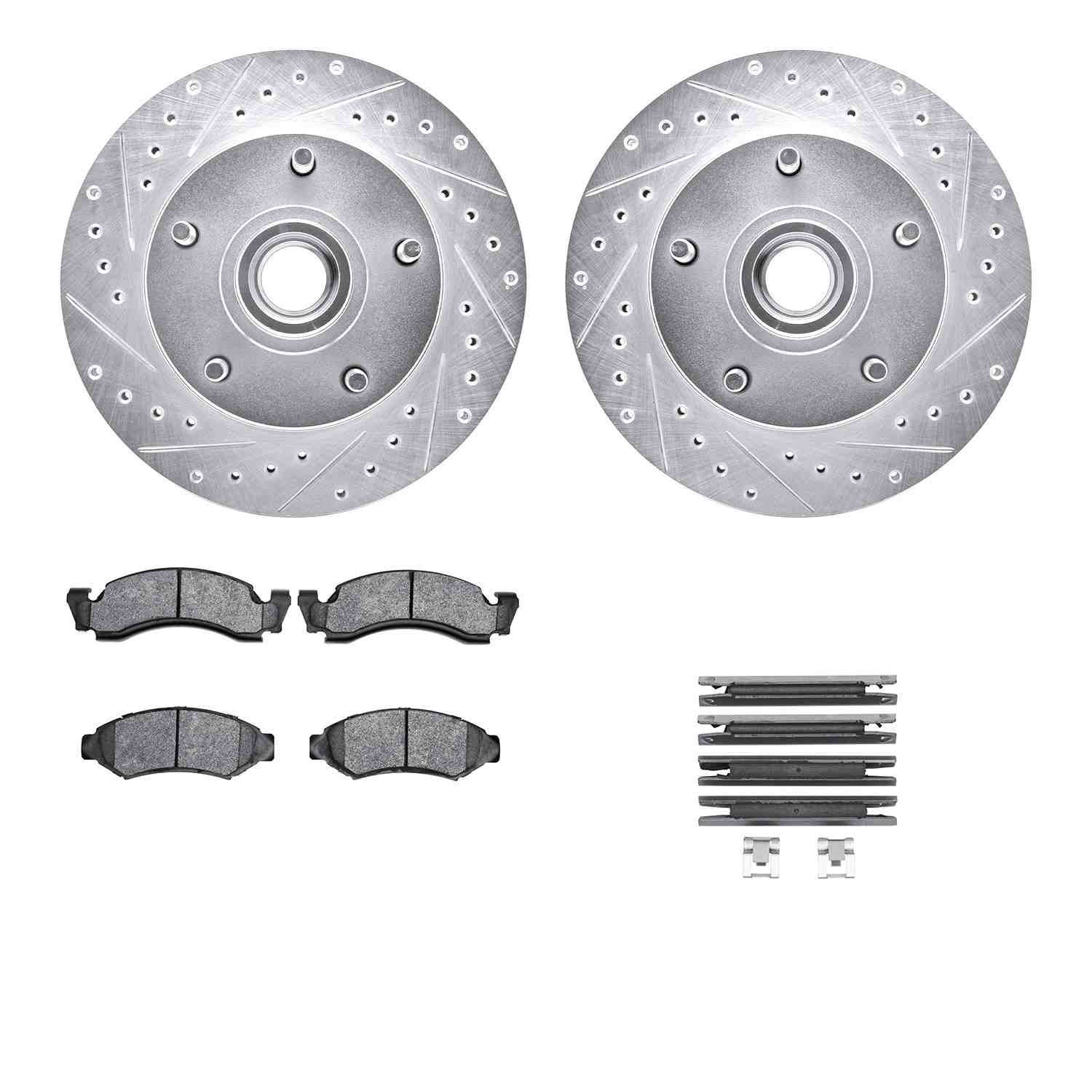 Dynamic Friction Company Disc Brake Kit 7212-99080