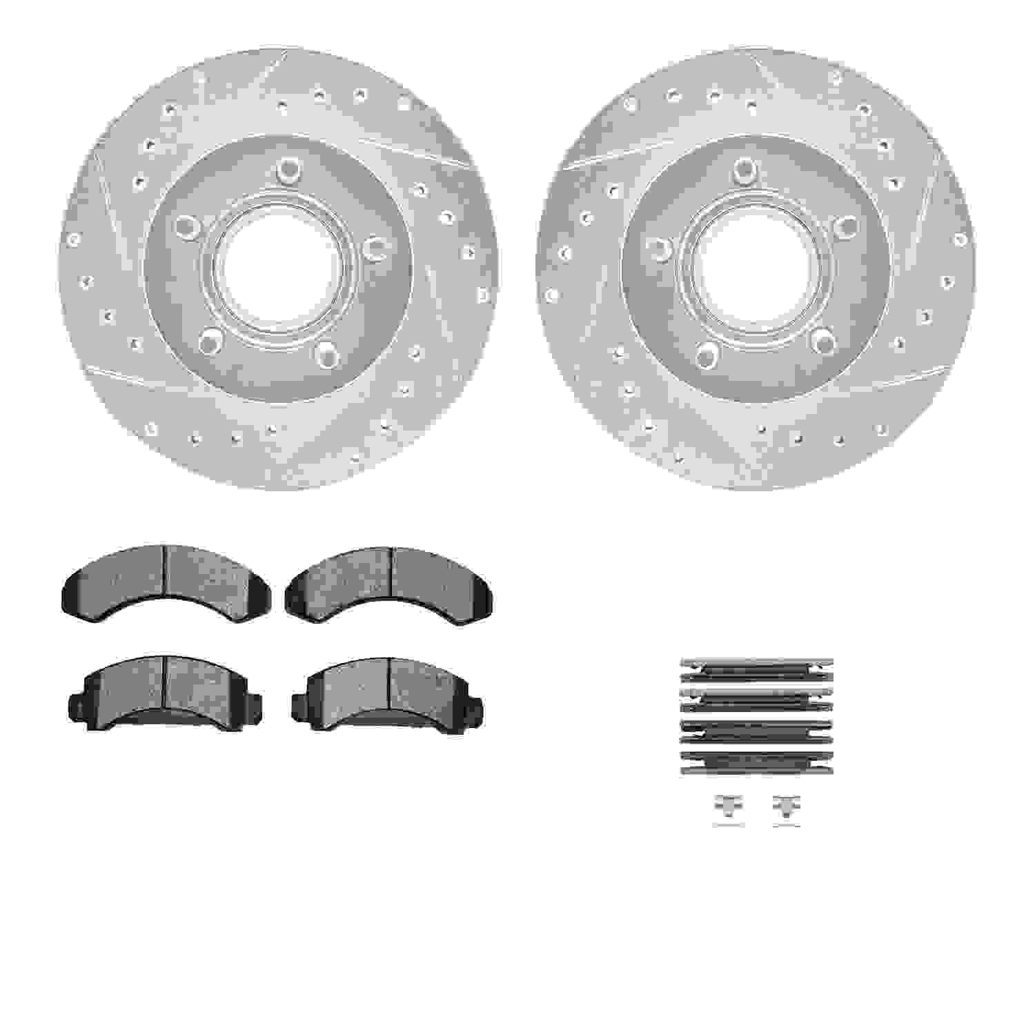 Dynamic Friction Company Disc Brake Kit 7212-99102