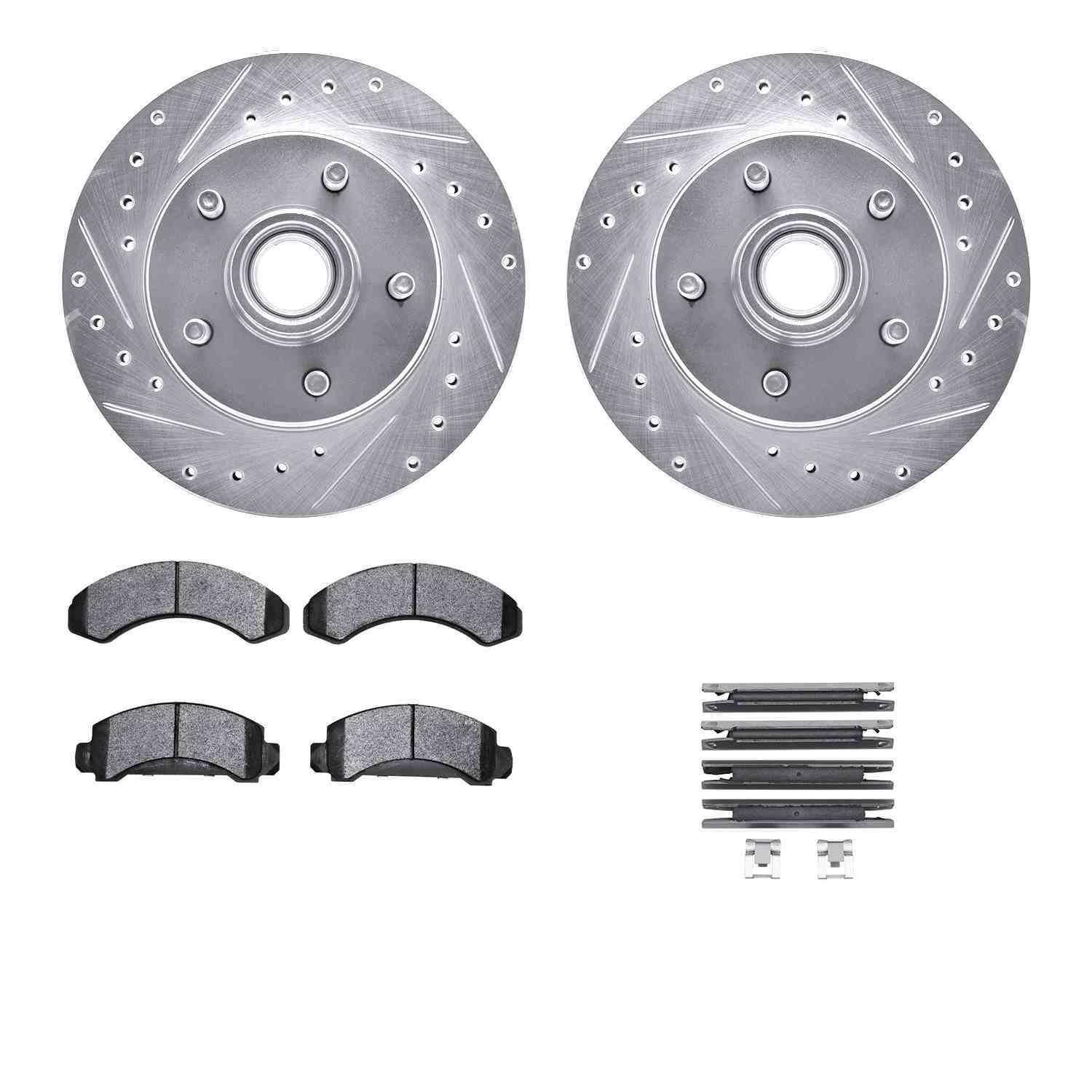 Dynamic Friction Company Disc Brake Kit 7212-99104