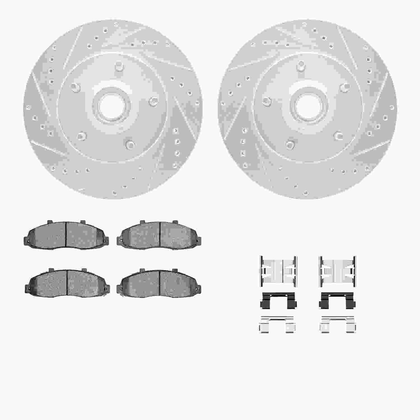 Dynamic Friction Company Disc Brake Kit 7212-99132