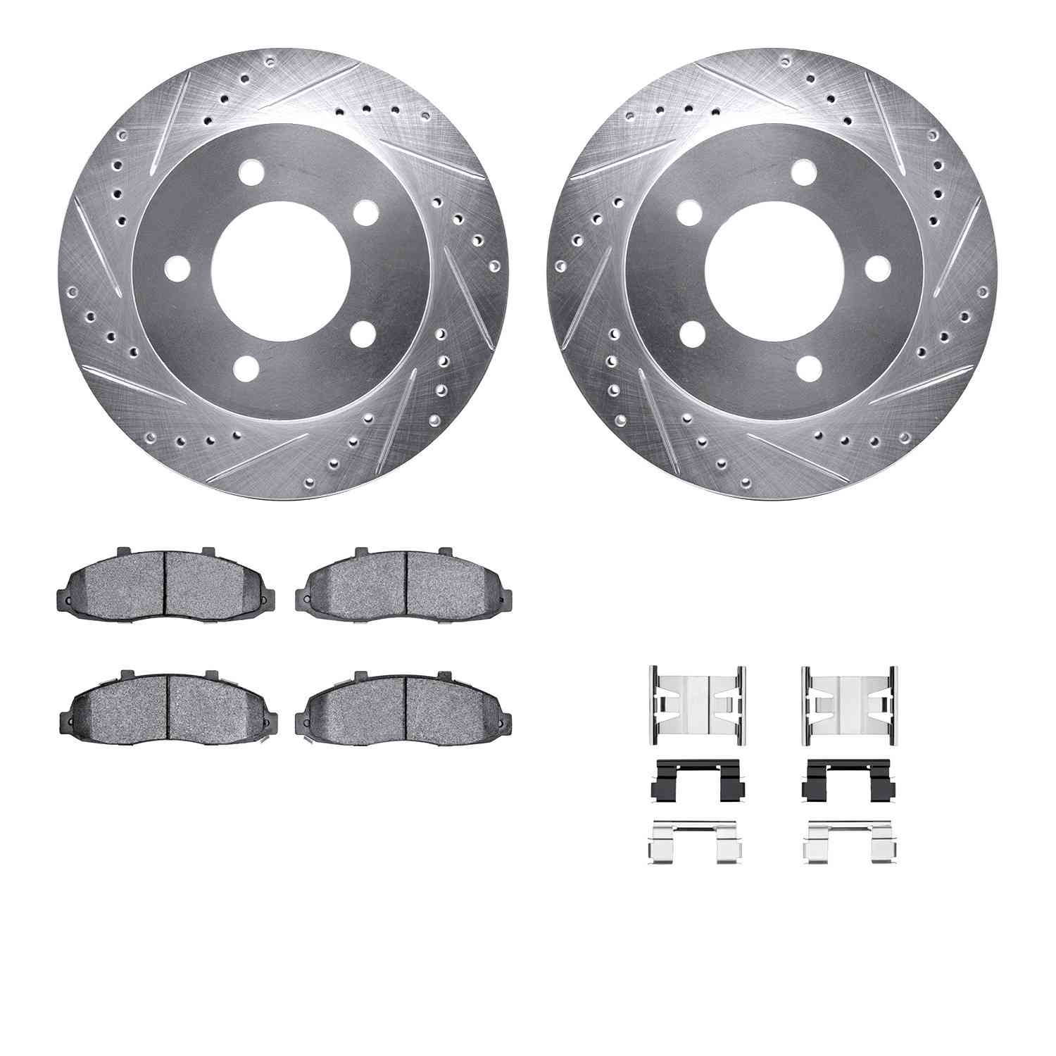 Dynamic Friction Company Disc Brake Kit 7212-99134