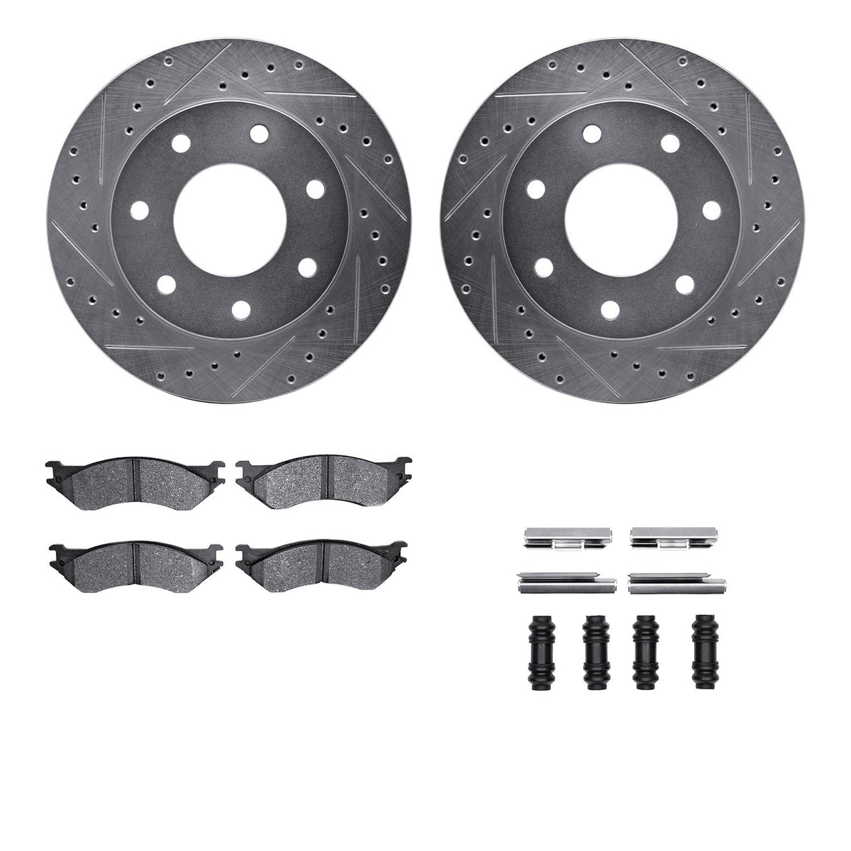 Dynamic Friction Company Disc Brake Kit 7212-99138