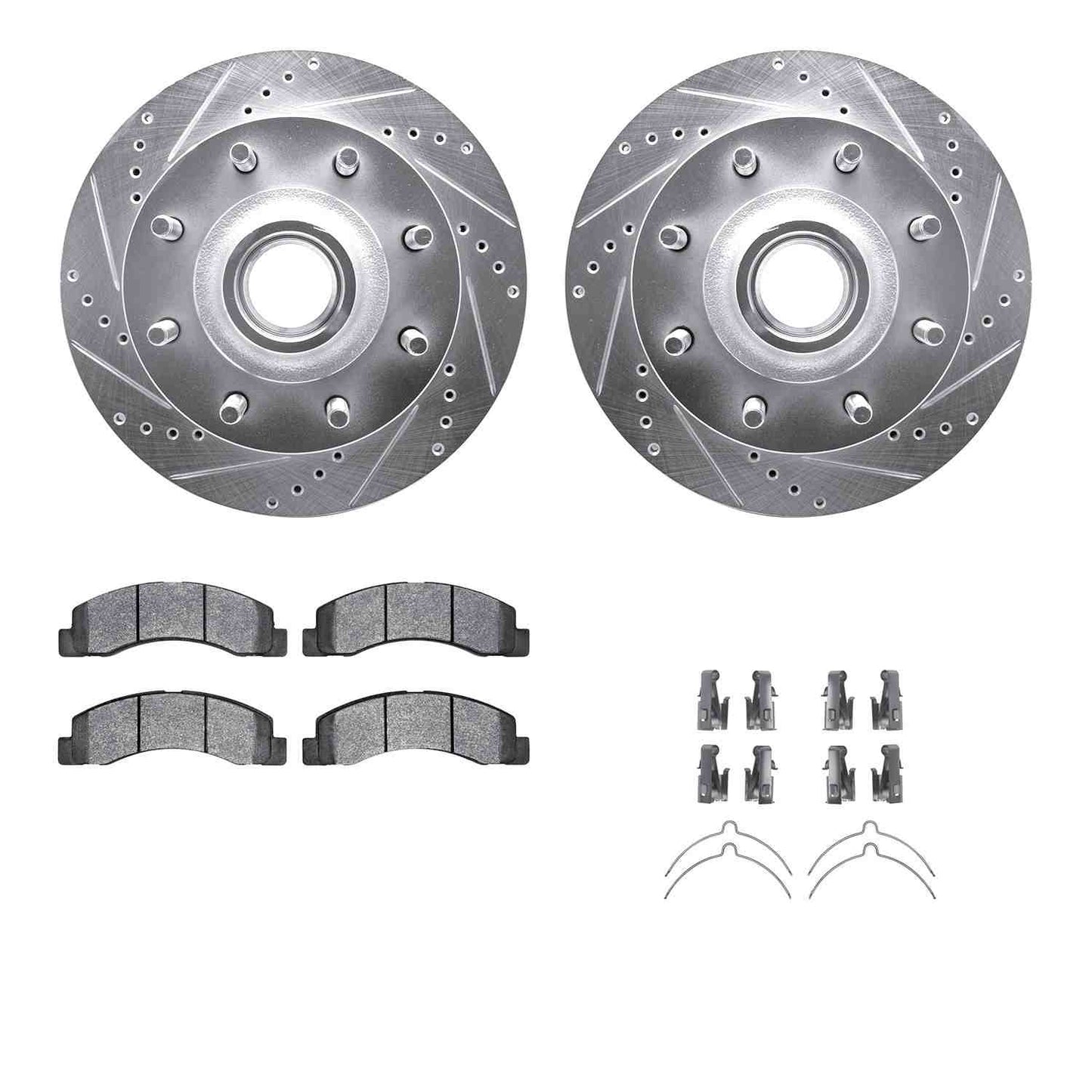 Dynamic Friction Company Disc Brake Kit 7212-99152