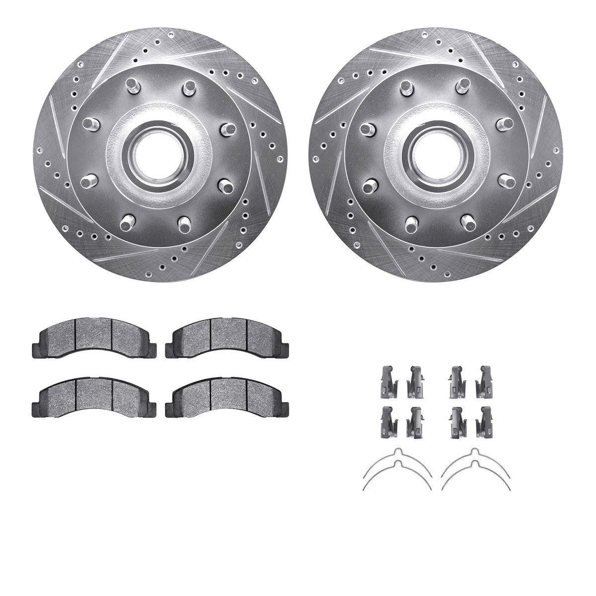 Dynamic Friction Company Disc Brake Kit 7212-99152
