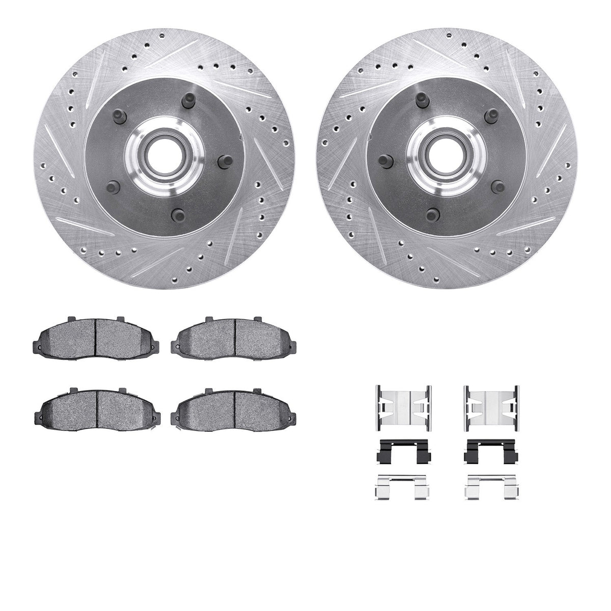 Dynamic Friction Company Disc Brake Kit 7212-99158