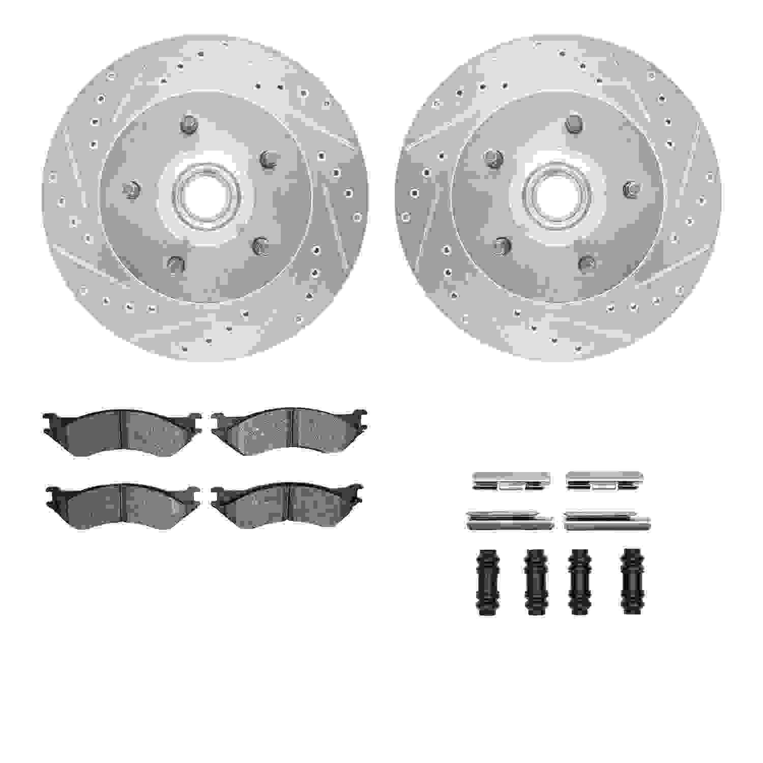 Dynamic Friction Company Disc Brake Kit 7212-99160