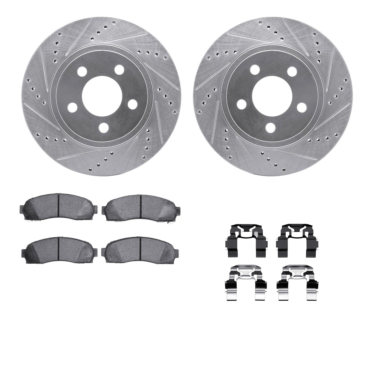 Dynamic Friction Company Disc Brake Kit 7212-99161