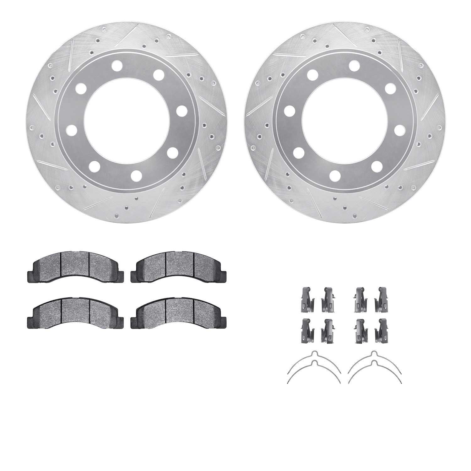 Dynamic Friction Company Disc Brake Kit 7212-99168